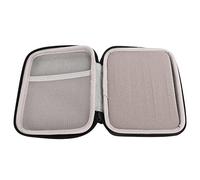 Caja de almacenamiento para púas de guitarra, absorción de golpes, resistente a los arañazos, gran capacidad, impermeable, estuche para púas de guitarra para cuerdas (color negro), Black, Clásico