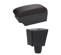 Caja de Almacenamiento para reposabrazos de Coche,Compatible con reposabrazos de Cuero Logan,Consola Central,Almacenamiento USB,Accesorio para Coche,reposabrazos de Coche,