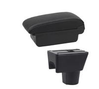 Caja De Almacenamiento Para Reposabrazos De Coche Para Dacia Para Duster Accesorios Interiores Reequipamiento Dedicado Caja Reposabrazos(A3 Black white NO USB)