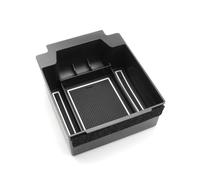 Caja De Almacenamiento Para Reposabrazos De Coche Para Seat Para Ateca 2017-2024, Organizador De Control Central, Accesorios Interiores. Embellecedor De Coche(BLANCO)