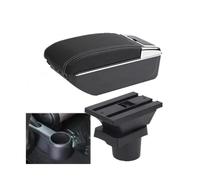 Caja De Almacenamiento Para Reposabrazos De Coche Para VW Para UP(D2 black line 7USB)