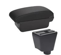 Caja De Almacenamiento Para Reposabrazos De Coche Piezas De Reacondicionamiento Accesorios De Coche Para Renault Para Clio 3 4 CFCPKOYOZD(C2 Black line NO USB)