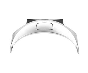 Caja de Almacenamiento para Reposabrazos de Consola Central, Cubierta de Interruptor de Botón de Liberación 2056803307 para W205 C200 C250 C300 W253 GLC260 GLC200 (Plata)