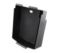 Caja de almacenamiento para reposabrazos | Para Tucson 2025-2026 | Bandeja organizadora de monedas de consola central | Accesorios interiores negros ABS