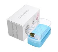 Caja de almacenamiento para taladro artístico de 30 agujeros, soporte para brocas de pulido