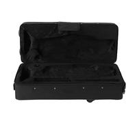 Caja de Almacenamiento para Trompeta, Estuche Rectangular para Trompeta con Múltiples Compartimentos, Maleta para Trompeta con Correa para el Hombro, Tela Oxford