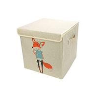 Caja de almacenamiento plegable de juguetes de animales con tapa, cubo de almacenamiento, caja de juguetes/cubos/cestas para niños y niños pequeños Chesy, organizador para guardería, sala de juegos