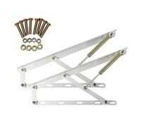 Caja de almacenamiento plegable para bisagras de sofá, bisagras de resorte de elevación de 1000 mm para un fácil acceso a camas y sofás cama, mecanismo plegable blanco para camas y soluciones de
