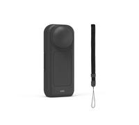 Caja de almacenamiento portátil para Insta360 X5/X4, protector de pantalla de lente, anticaídas, a prueba de polvo, funda de transporte de viaje con correa para la muñeca
