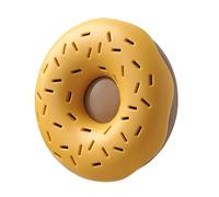 Caja de almacenamiento reutilizable para el hogar, de materiales ABS, con diseño de donuts, para estanterías, equipajes, donuts, caja a prueba de formas
