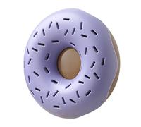 Caja de almacenamiento reutilizable para el hogar, de materiales ABS, con diseño de donuts, para estanterías, equipajes, donuts, caja a prueba de formas