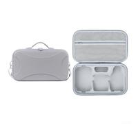 Caja de almacenamiento rígida para DJI Lito X1, bolsa de viaje portátil con exterior resistente a los impactos para cámaras de acción, color negro, 35 x 20 x 8,5 cm (gris)
