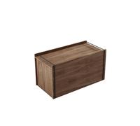 Caja De Almacenamiento Roble Ahumado/ Negro