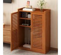 Caja De Almacenamiento Router WiFi, Armario Router Ocultar WiFi para Modem Y Decodificador, Caja De Suelo De Bambú con Ventilación Y Organizador De Cables para Oficina Y Hogar