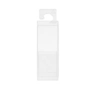 Caja de almacenamiento telescópica rectangular para taladro y cortadora accesorios con diseño de plástico transparente caja de almacenamiento portátil