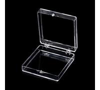 Caja De Almacenamiento Transparente Para Exhibición Uñas Artificiales Organizador Embalaje Transparente Prensa Almacenamiento Caja Presentación Uñas