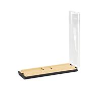 Caja de almacenamiento transparente para saxofón, caja de almacenamiento transparente para cañas de saxofón, accesorios de instrumentos de viento de madera, caja de almacenamiento portátil de doble