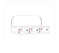 Caja de almacenamiento transparente para teléfono móvil con cerradura de acrílico montado en la pared, para oficina, escuela, aula, fábrica, seguro y nized (16 compartimentos)