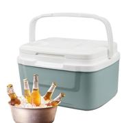 Caja De Almuerzo Isotérmica, Refrigerador Robusto De Gran Capacidad De 8 L, Refrigerador Aislador Portátil Integrado, Tabla De Hielo Para Picnic, Tienda De Supermercado, Navegación Más Aún