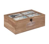 Atmosphera - Costurero Invierno - Madera - 30x10 cm