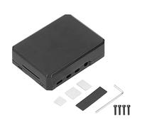 Caja de Aluminio, Carcasa Duradera de Primera Calidad para Mini computadora 4B con de enfriamiento de disipador de Calor, 1 Pieza