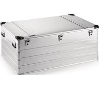 Caja de aluminio L1192xAn790xAl515mm 415l con cierre de bisagra y esquinas de apilado