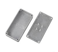 Caja de aluminio para integración de hardware electrónico, incluyendo convertidores de potencia y circuitos analógicos (1590G (100x50x26mm))