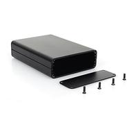 Caja de aluminio para proyecto electrónico DIY con PCB y tornillos