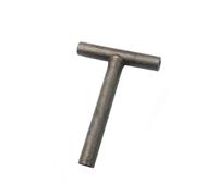 caja de anillo de seguridad Herramienta de ajuste de taqué de válvula de motor tipo T para motocicleta de 3/3,5/4/9/10 mm, llave de ajuste de acero, llave hexagonal cuadrada(1pcs Square Hole)