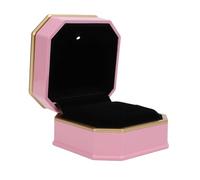 Caja de Anillo Iluminada, Caja de de Presentación de Anillo, Joyero con Luz LED, Caja de de Joyería de Terciopelo, Caja de Anillo, Caja de Anillo para Propuesta de Matrimonio,