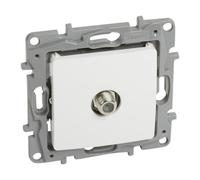 Caja de antena de TV NILOE F-F End 1 dB blanco 764549