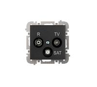 Caja de antena R-TV-SAT extremo sin marco SANTRA 4153-19