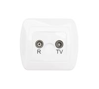 Caja de antena Simon Akord RD/TV paso blanco AA10/11