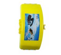 Caja de aparejos de pesca con cinturón, organizador portátil de accesorios de pesca, cebos, señuelos, gancho, caja de almacenamiento de señuelos artificiales, caja de cintura con cinturón, ahorro de