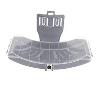 Caja de Aparejos de Pesca de Cintura, Estuche Organizador de Almacenamiento de Gancho de Señuelo de Cebo con Diseño Plegable para Pesca en el Mar, Río, Lago (Grey)