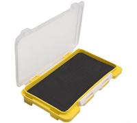 Caja de aparejos de pesca PP diseñada para señuelos anzuelos y cebo con separadores desmontables y cierres traseros para una fácil reconfiguración en campo (O)