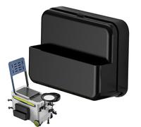 Caja de aparejos: organizador de señuelos portátiles para equipo de, compacto con diseño de almacenamiento lateral, almacenamiento de señuelo para, viaje, bote, al aire libre, acampar, agu