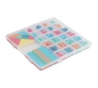 Caja de aprendizaje de números, juguetes de cálculo de números - Juego de matemáticas de madera, juego de conteo y correspondencia - Juguete de clasificación preescolar, rompecabezas colorido, juguete