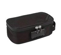 Caja de archivos inodora, organizador seguro e inodoro, contenedor de almacenamiento inodoro | Portadocumentos ligero multifuncional con cerradura, bolsa de almacenamiento portátil de viaje versátil