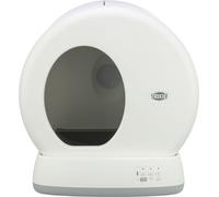 Caja de arena autolimpiante 53 × 55,5 × 52 cm blanca
