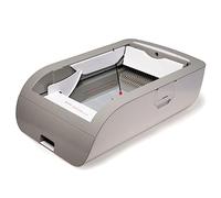 Caja de arena autolimpiante automática, bandeja de arena inteligente para gatos con control de aplicación, 10 días de espera, desodorización y botón pulsador de sensor