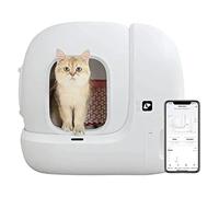 Caja de Arena automática for Gatos MAX, Inodoro Inteligente con autolimpieza y Control por aplicación for Varios Grandes, versión Global