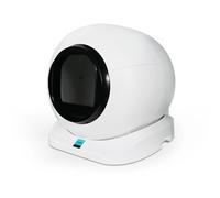 Caja de arena automática para gatos, bandeja de arena autolimpiable con control de aplicación, caja de arena robot inteligente para varios gatos