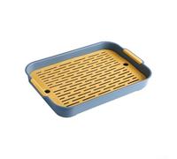 Caja de arena funcional diseñada para animales pequeños, mantiene el espacio vital limpio y fresco (D)