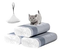 Caja de Arena para Gatos Autolimpiable, Silenciosa Caja de Arena Automática con Detector de Infrarrojos, WC Gatos con App ProteccióN de Seguridad Anti-Pinzamiento (Bolsa de Basura)