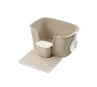 Caja de Arena para Gatos Beige Capuchino