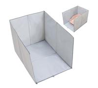 Caja de arena para gatos - Muebles de arena ocultos de madera, armario grande cerrado para gatos, diseño ventilado portátil con control de olores | Elegante solución de decoración del hogar con