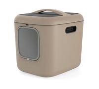 Caja de arena para gatos Rotho Biala XL Cappuccino Plástico