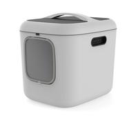 Caja de arena para gatos Rotho Biala XL de plástico blanco