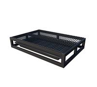 Caja de arena portátil para perros, soporte duradero para almohadillas de entrenamiento para cachorros para uso en interiores y exteriores, ideal para mascotas pequeñas que rompen la casa